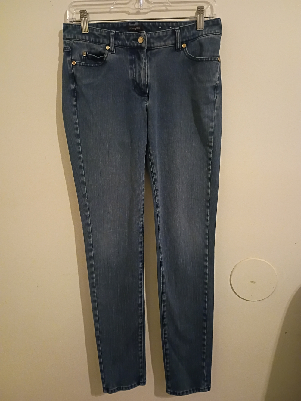 J. McLaughlin Women's Medium Blue Skinny Jeans Sz‎ 4